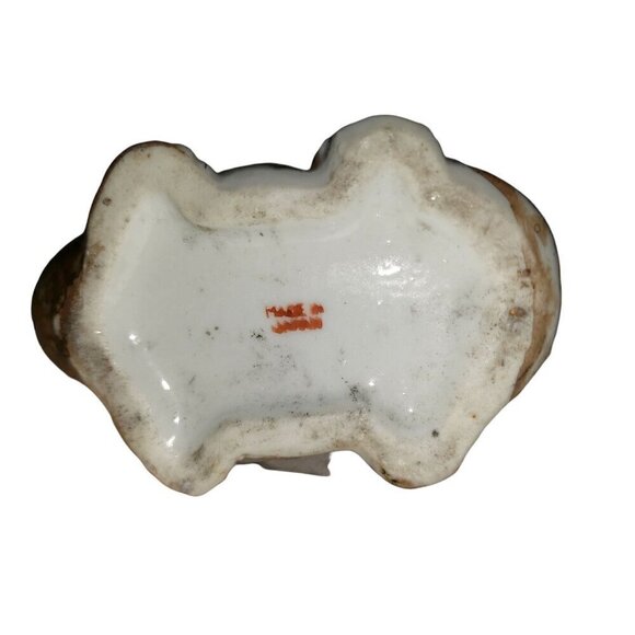 Vintage Ashtray Ceramic Alligator Crocodile Japan Cigar Figurine Gold Trim - Picture 6 of 7